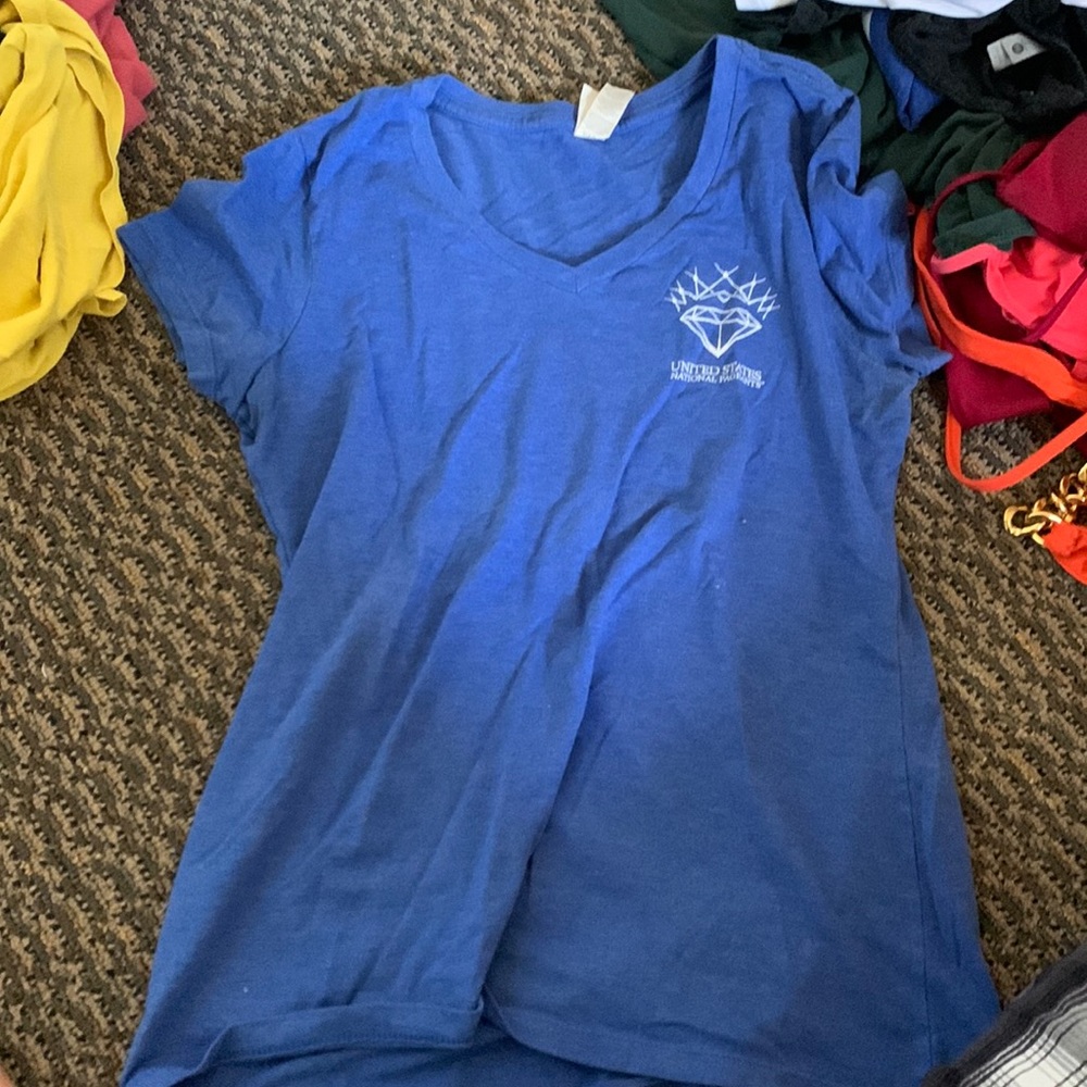 Miss United States rehearsal T-shirt